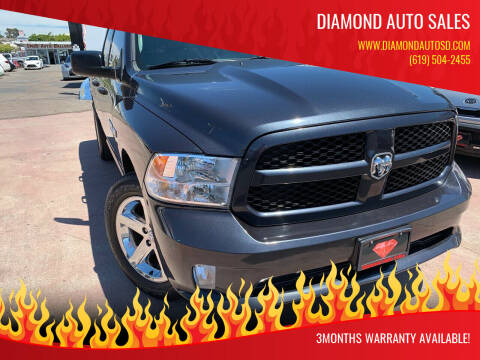 2015 RAM Ram Pickup 1500 for sale at DIAMOND AUTO SALES in El Cajon CA