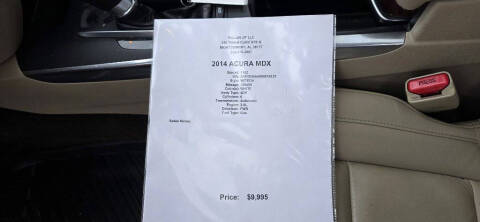 2014 Acura MDX w/Tech