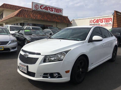 2014 Chevrolet Cruze for sale at CARSTER in Huntington Beach CA