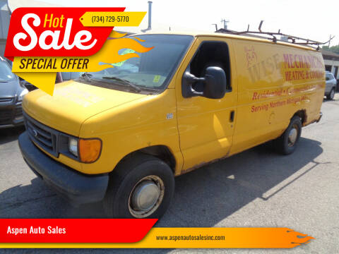2007 Ford E-Series for sale at Aspen Auto Sales in Wayne MI