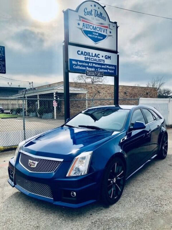 2012 Cadillac CTS for sale at East Dallas Automotive in Dallas TX