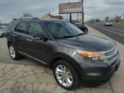 2015 Ford Explorer for sale at Sunset Auto Body in Sunset UT