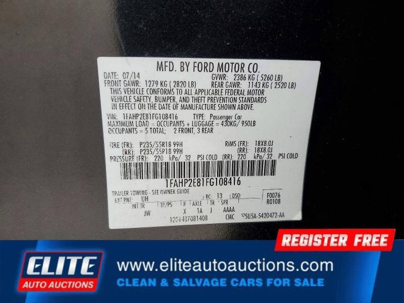 2015 Ford Taurus SEL