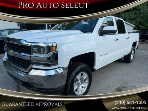 2017 Chevrolet Silverado 1500 for sale at Pro Auto Select in Fredericksburg VA