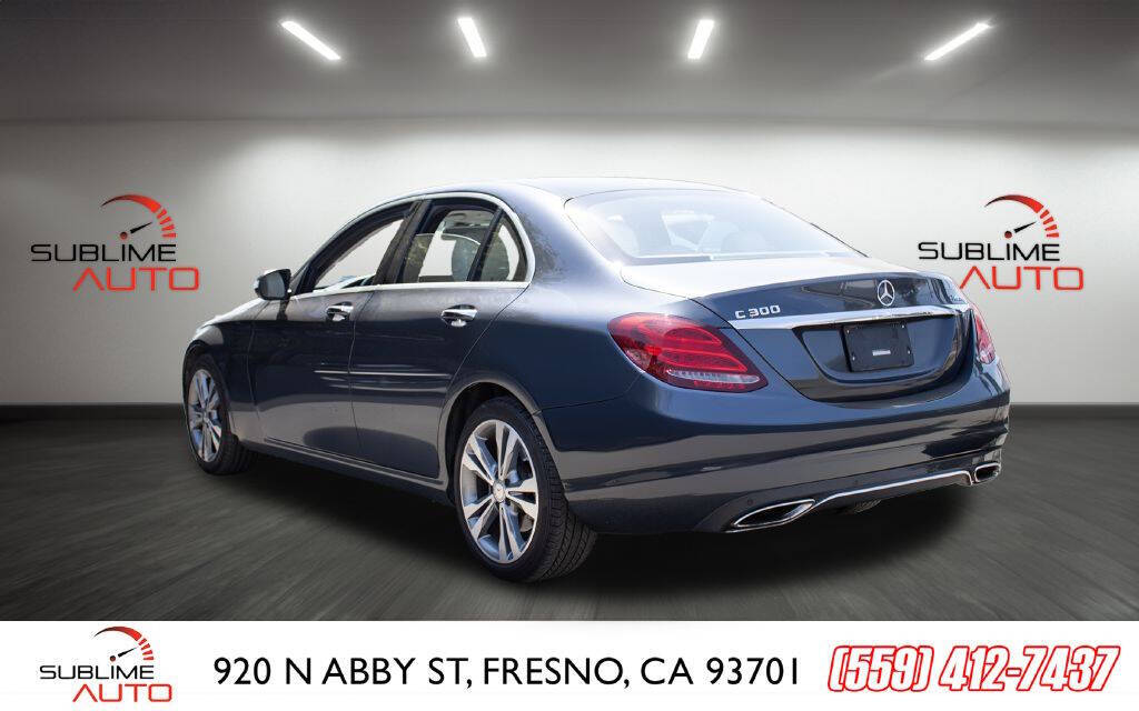 2015 Mercedes-Benz C-Class for sale at SUBLIME AUTO in Fresno, CA