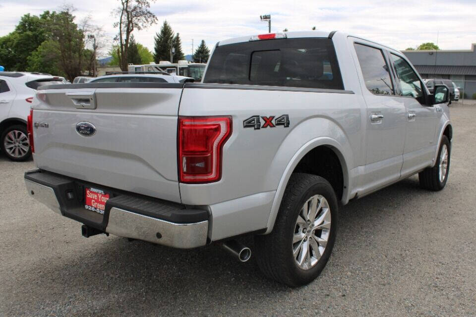 2015 Ford F-150 for sale at Jennifer's Auto Sales & Service in Spokane Valley, WA