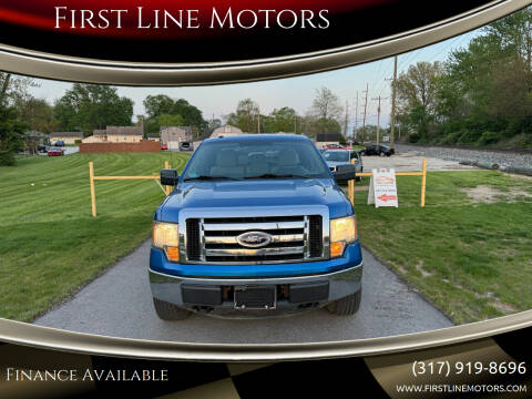 2012 Ford F-150 for sale at First Line Motors in Brownsburg IN