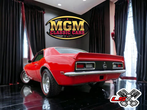 1968 Chevrolet Camaro for sale at MGM CLASSIC CARS in Addison IL