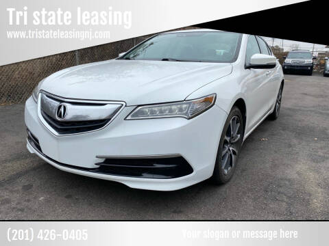 2015 Acura TLX for sale at Tri state leasing in Hasbrouck Heights NJ