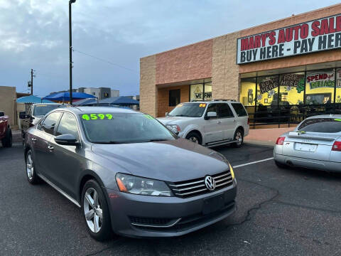 2012 Volkswagen Passat SE PZEV