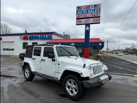 2015 Jeep Wrangler Unlimited for sale at US Auto Sales in Garden City MI