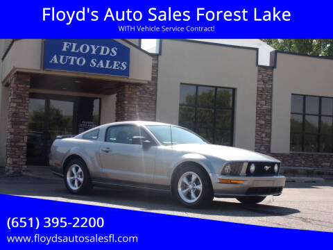 2008 Ford Mustang for sale at Floyd's Auto Sales Forest Lake in Forest Lake MN