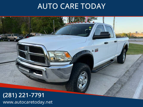 2012 RAM Ram Pickup 3500 for sale at AUTO CARE TODAY in Spring TX