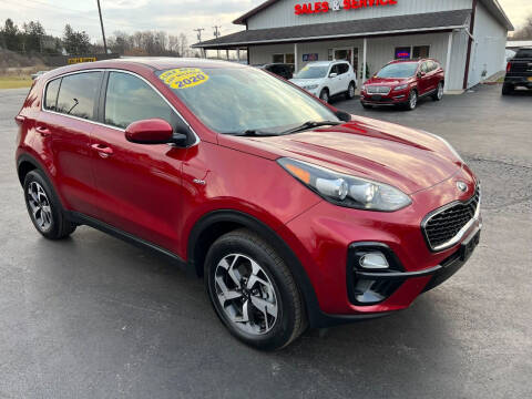 2020 Kia Sportage for sale at Thompson Motors LLC in Attica NY