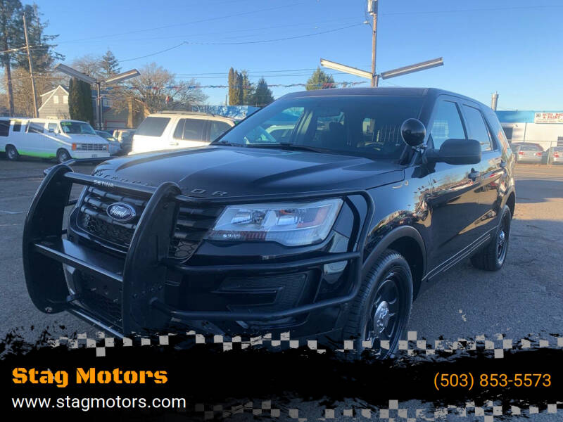 2017 Ford Explorer for sale at Stag Motors in Portland OR