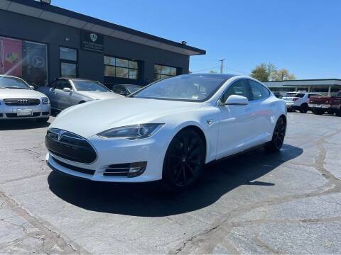 2012 Tesla Model S for sale at Moundbuilders Motor Group in Newark OH