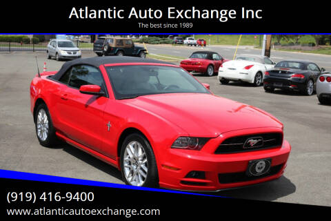 2013 Ford Mustang for sale at Atlantic Auto Exchange Inc in Durham NC