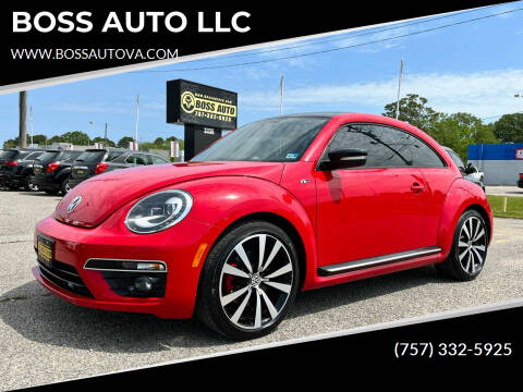 2014 Volkswagen Beetle for sale at BOSS AUTO LLC in Norfolk VA