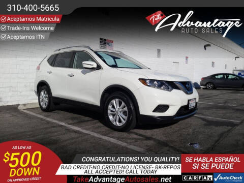 2016 Nissan Rogue for sale at ADVANTAGE AUTO SALES INC in Bell CA