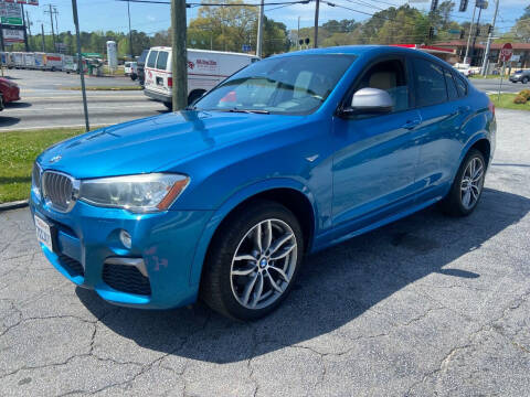 2016 BMW X4 for sale at Atlanta Fine Cars in Jonesboro GA