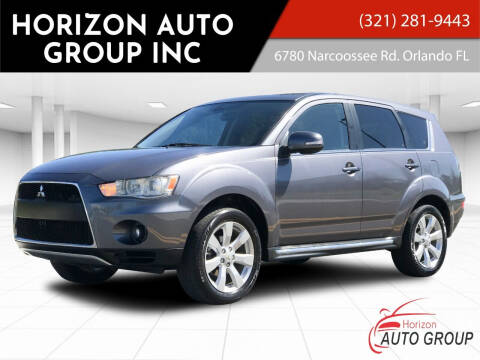 2010 Mitsubishi Outlander for sale at HORIZON AUTO GROUP INC in Orlando FL