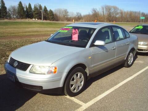 1999 Volkswagen Passat for sale at Dales Auto Sales in Hutchinson MN