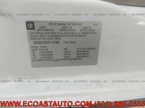 2008 Chevrolet Express 2500