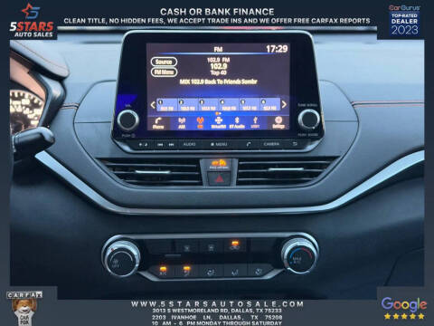 2019 Nissan Altima 2.5 SR