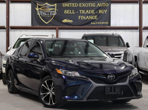 2020 Toyota Camry for sale at United Exotic Auto in Houston TX