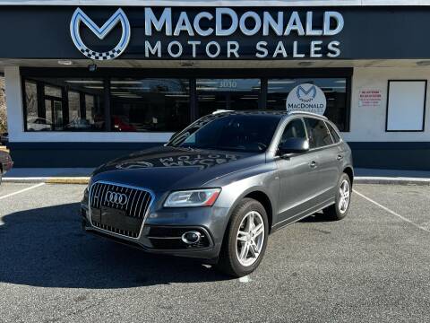 2016 Audi Q5 for sale at MacDonald Motor Sales in High Point NC