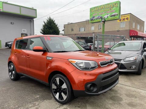 2018 Kia Soul for sale at ALHAMADANI AUTO SALES in Tacoma WA