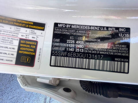 2016 Mercedes-Benz C-Class C 450 AMG