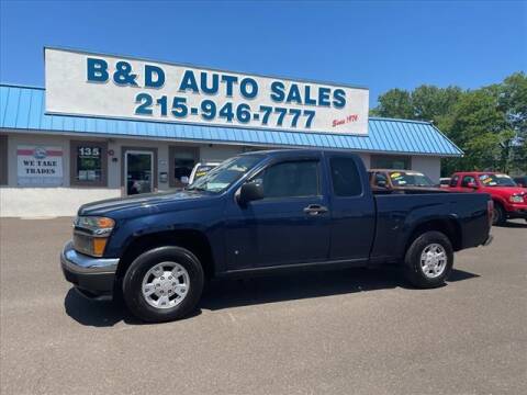 2007 Chevrolet Colorado for sale at B & D Auto Sales Inc. in Fairless Hills PA