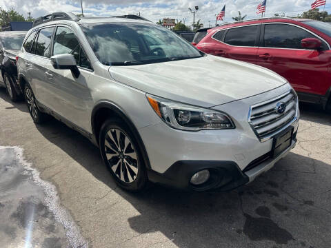 2015 Subaru Outback for sale at America Auto Wholesale Inc in Miami FL