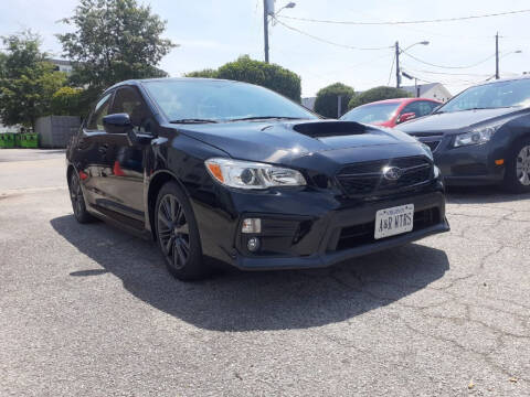 2019 Subaru WRX for sale at A&R MOTORS in Portsmouth VA