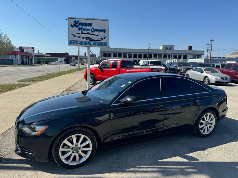 2014 Audi A6 for sale at Kramer Motor Co INC in Shelbyville IN