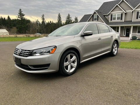 2013 Volkswagen Passat for sale at Catuna Motor Company in Damascus OR