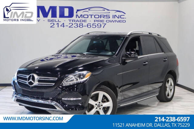 2018 Mercedes-Benz GLE for sale at IMD MOTORS, INC in Dallas, TX