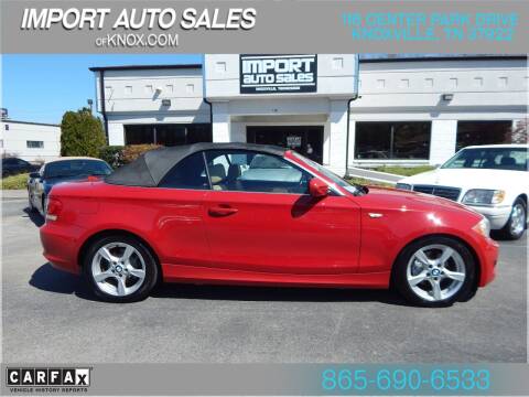 2012 BMW 1 Series for sale at IMPORT AUTO SALES OF KNOXVILLE in Knoxville TN