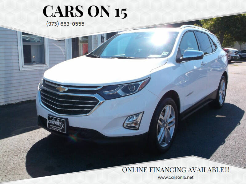 2019 Chevrolet Equinox for sale at Cars On 15 in Lake Hopatcong NJ