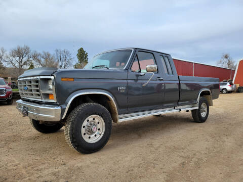 1986 Ford F-250 for sale at A & B Auto Sales in Ekalaka MT