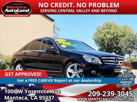 2010 Mercedes-Benz C-Class for sale at Manteca Auto Land in Manteca CA