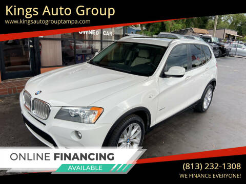 2013 BMW X3 for sale at Kings Auto Group in Tampa FL