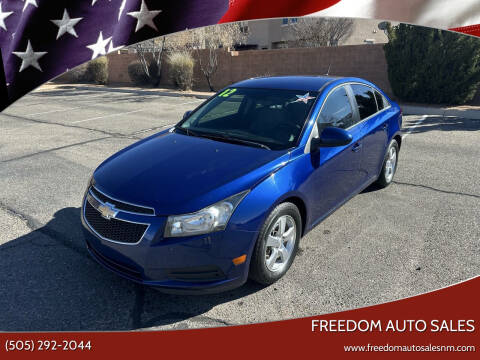 2012 Chevrolet Cruze for sale at Freedom Auto Sales in Albuquerque NM