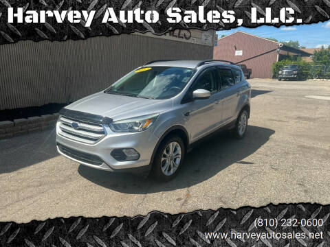 2017 Ford Escape for sale at Harvey Auto Sales, LLC. in Flint MI
