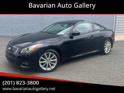2012 Infiniti G37 Coupe for sale at Bavarian Auto Gallery in Bayonne NJ