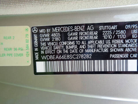 1995 Mercedes-Benz E-Class E 320