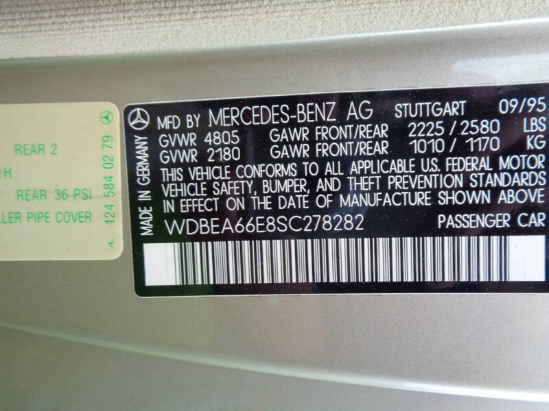 1995 Mercedes-Benz E-Class E 320