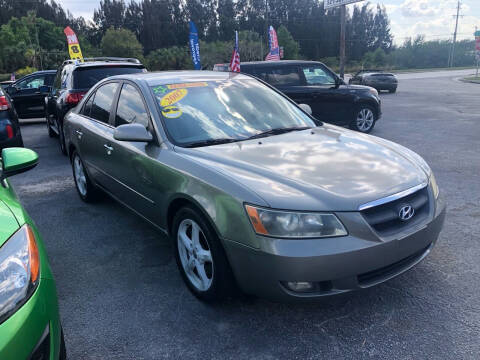 2007 Hyundai Sonata for sale at Palm Auto Sales in West Melbourne FL