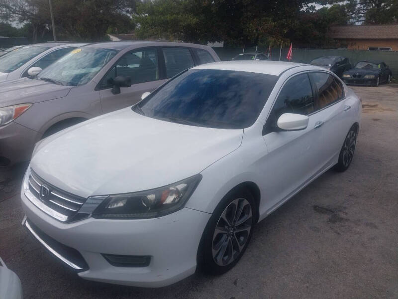 2014 Honda Accord for sale at P S AUTO ENTERPRISES INC in Miramar FL